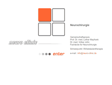 Tablet Screenshot of neuro-clinic.de